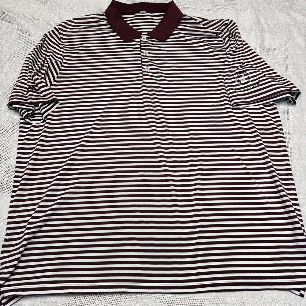 Adidas CobblestoneMen's Golf Association Golf Polo Shirt‎ Men's XL
